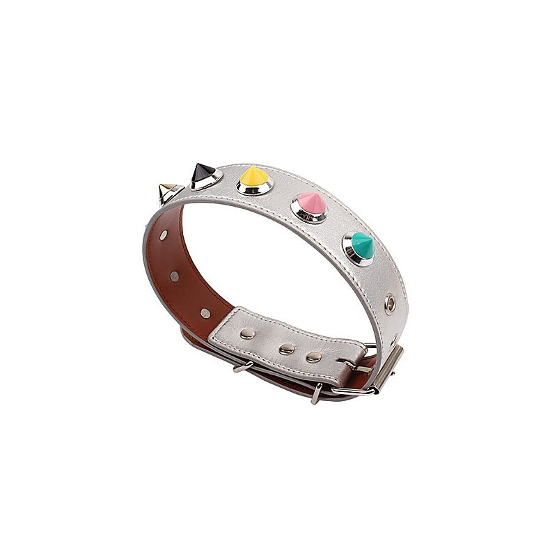 Behave Soft and Smooth Bondage Collar with Thorns by Chisa - Cuffs And Restraints