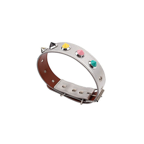 Behave Soft and Smooth Bondage Collar with Thorns by Chisa - Cuffs And Restraints