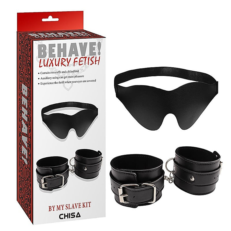 Behave By My Slave Bondage Play Sex Kit by Chisa - Bondage Kits