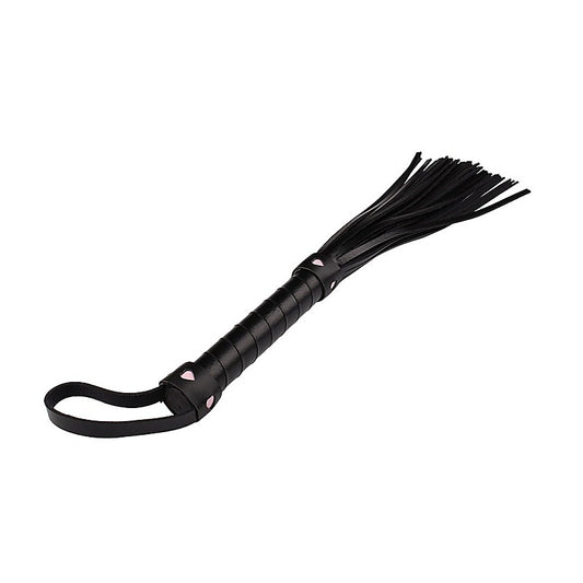 Behave Flexible Pleasure Bondage Whip Black - Whips And Crops