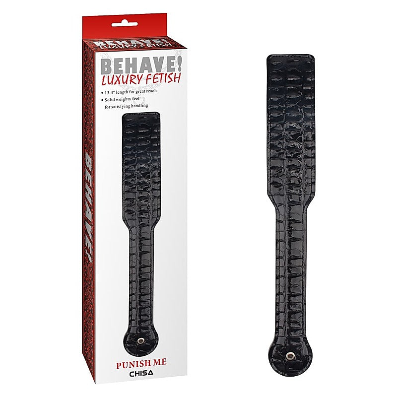 Behave Punish Me Fetish Play Paddle by Chisa - Paddles And Slappers