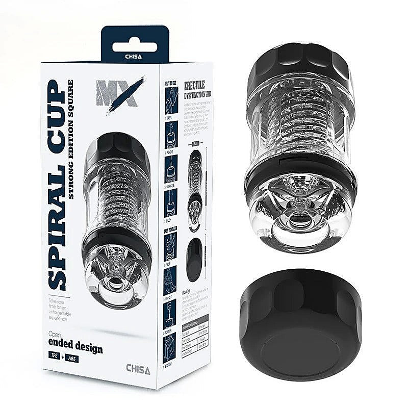 MX Spiral Portable Quin Cup Male Stroker by Chisa - Masturbators and Strokers