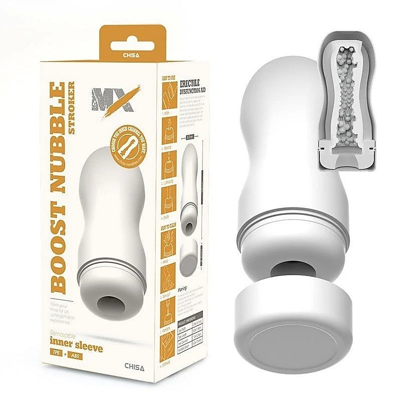 MX Boost Nubble Male Stroker by Chisa - Masturbators and Strokers