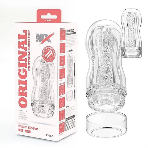 MX Original Portable Lewd Men's Stroker Cup by Chisa - Masturbators and Strokers