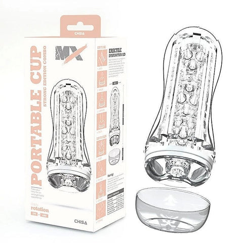 Premium MX Portable Cup Strong Edition by Chisa - Masturbators and Strokers