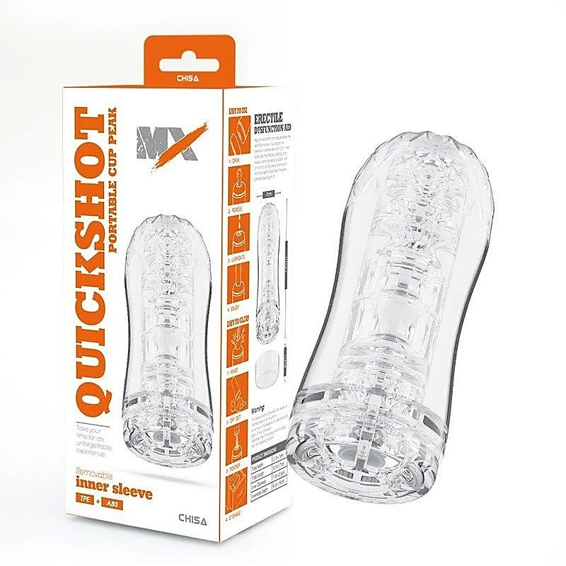 MX Quickshot Portable Cup Peak Automatic by Chisa - Masturbators and Strokers