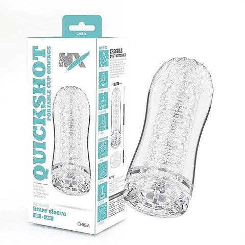 MX Quickshot Portable Masturbator Cup Onwings by Chisa - Masturbators and Strokers