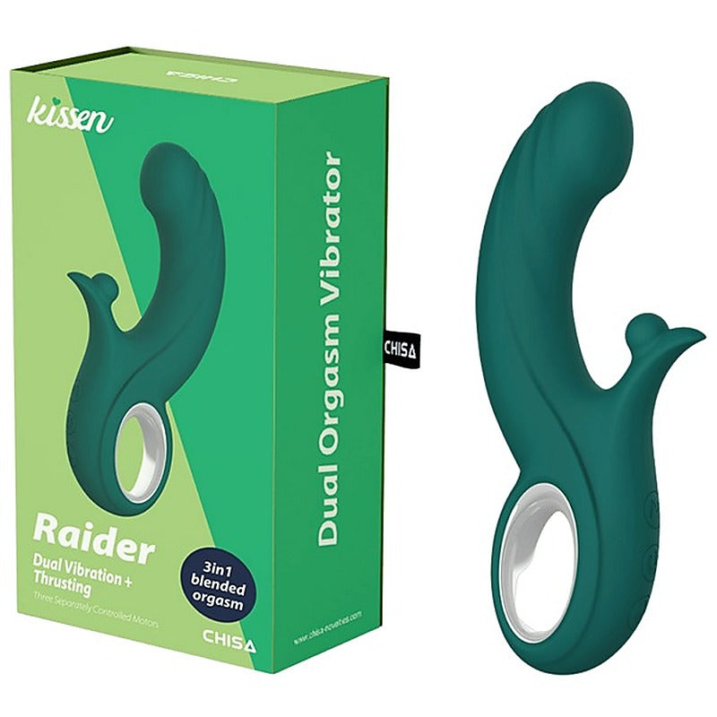 Kissen Raider G Spot Rabbit Vibrator by Chisa - Rabbit Vibrators