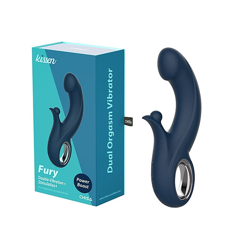 Kissen Fury Rabbit Style G Spot Vibrator by Chisa - Rabbit Vibrators