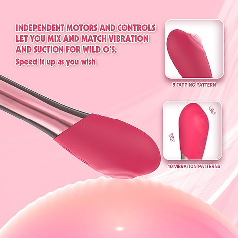 Lust Ripple Ardor Clitoral Massager by Chisa - Clit Ticklers and Pulsators