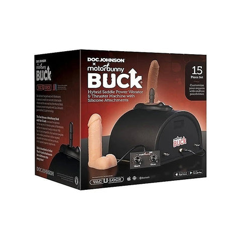 Doc Johnson Motorbunny Buck With Vac U Lock Sex Machine - Sex Machines