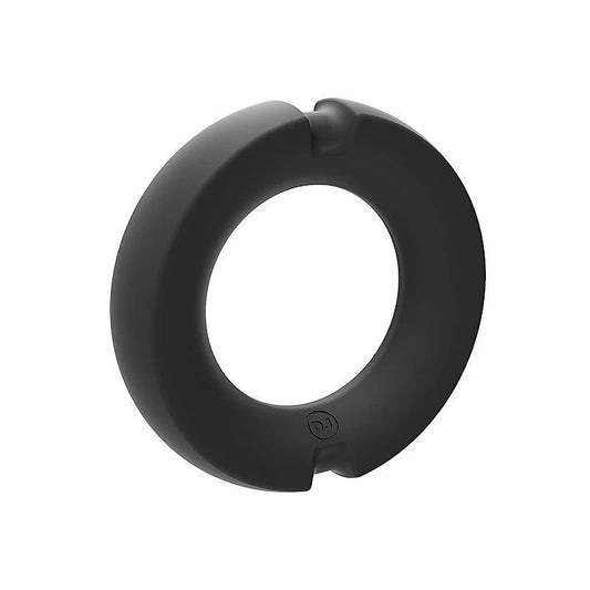 Doc Johnson Kink Silicone Covered Metal Cock Ring 45mm - Steel Cock Rings