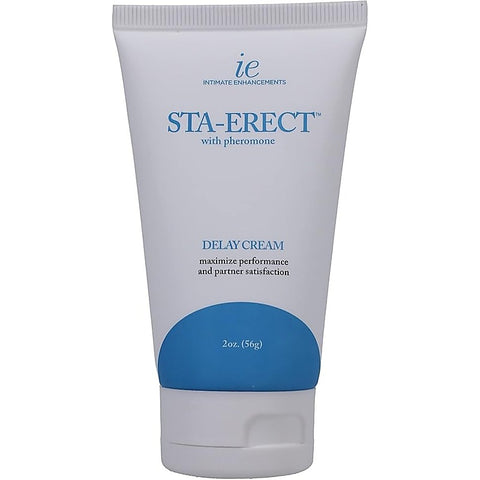 Sta Erect With Pheromone Sex Delay Cream by Doc Johnson - Delay and Excite Sprays