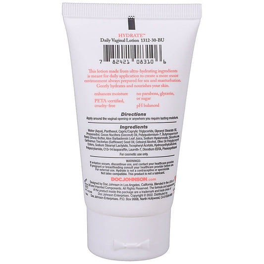 Hydrate Daily Vaginal Lotion by Doc Johnson - Delay and Excite Sprays