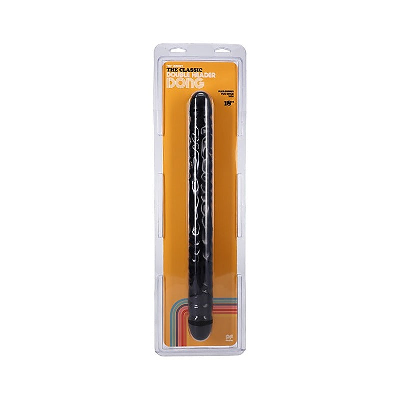 Doc Johnson 18 Inches Veined Double Header Realistic Dong - Double Ender