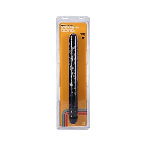 Doc Johnson 18 Inches Veined Double Header Realistic Dong - Double Ender