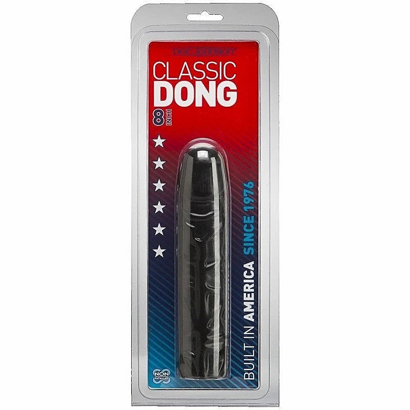 8 Inches Classic Realistic Dong with Veins by Doc Johnson - Realistic Dildos