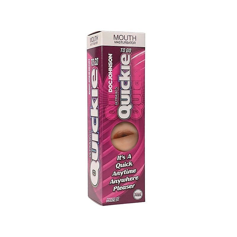 Quickies To Go Ultraskyn Male Masturbator By Doc Johnson - Masturbators and Strokers
