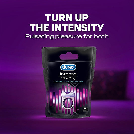 Durex Play Vibrations Mens Cock Ring Stimulator - Vibrating Cock Rings