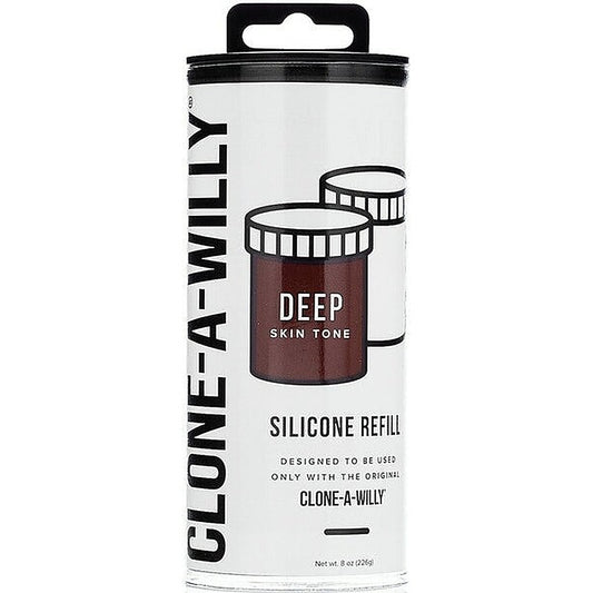 Clone A Willy Silicone Refill Deep Skin Tone - Moulding Kits
