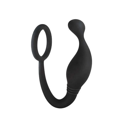 Jet Horny Male Prostate Plug with Cock Ring - Prostate Toys