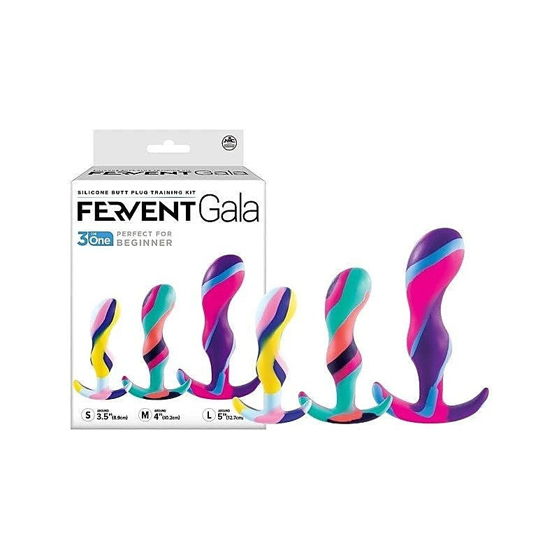 Fervent Gala Silicone Butt Plug Training Kit - Butt Plugs