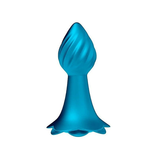 Iceberg Rose 10 Rhythms Vibrating Anal Plug - Butt Plugs