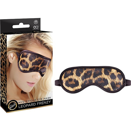 Leopard Frenzy Mysterious Eye Mask - Masks And Blindfolds
