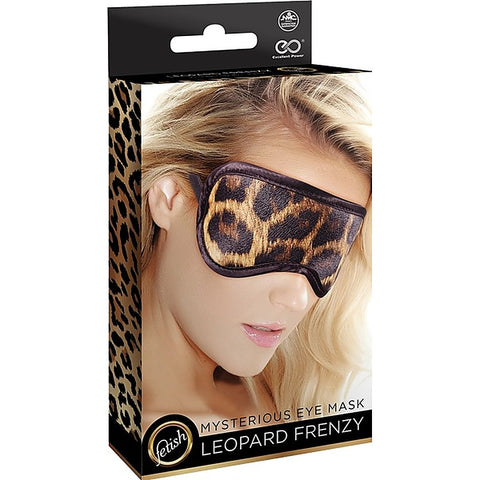 Leopard Frenzy Mysterious Eye Mask - Masks And Blindfolds