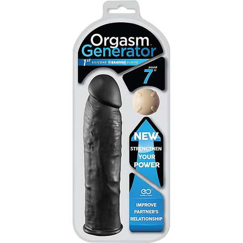 Excellent Power 7 Inches Orgasm Generator Penis Sleeve - Penis Sleeves and Extenders