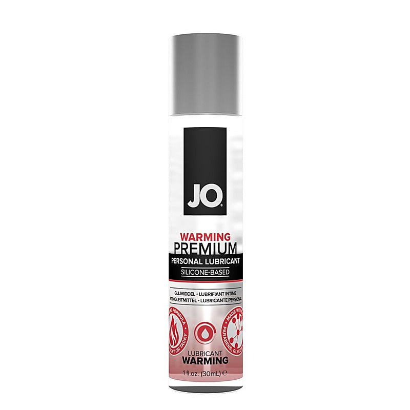 System JO Silicone Based Premium Warming Lubricant 30ml - Silicone Based Lubes