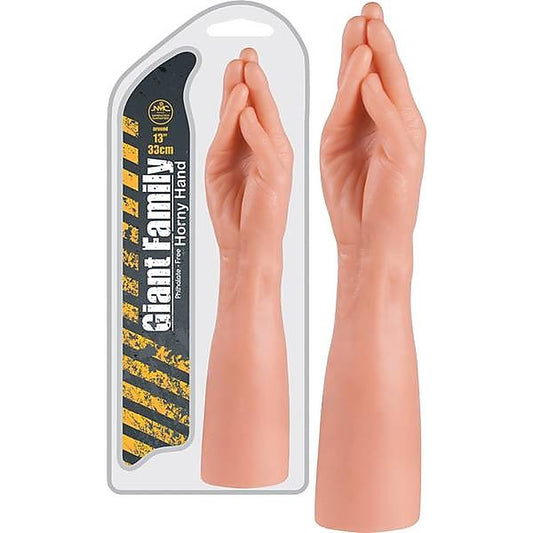 Giant Family 13 Inches Horny Hand Realistic Dong - Realistic Dildos