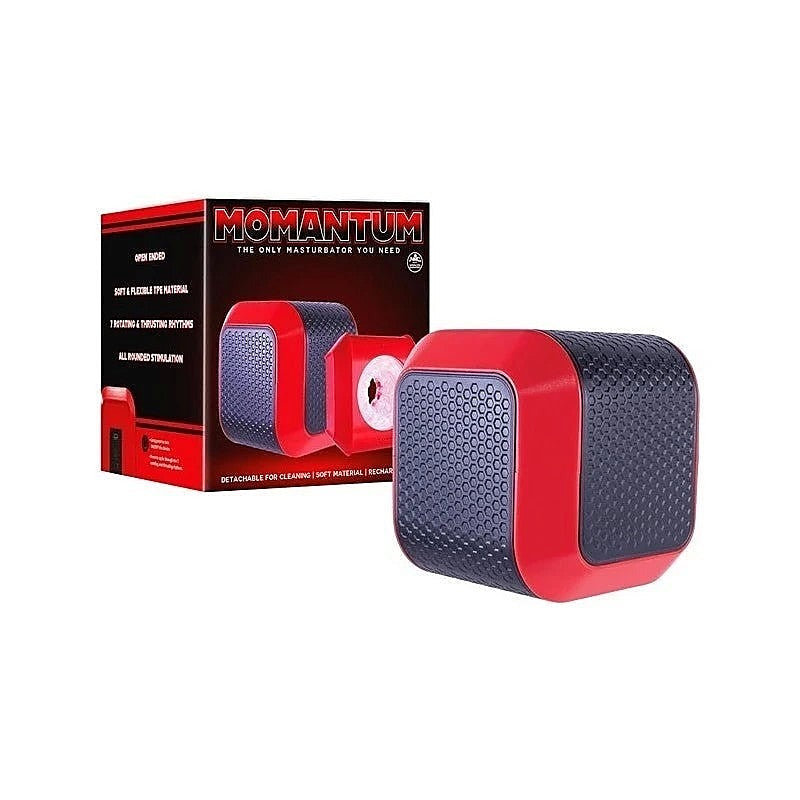 Momantum The Cube Rechargeable Automatic Male Masturbator - Masturbators and Strokers