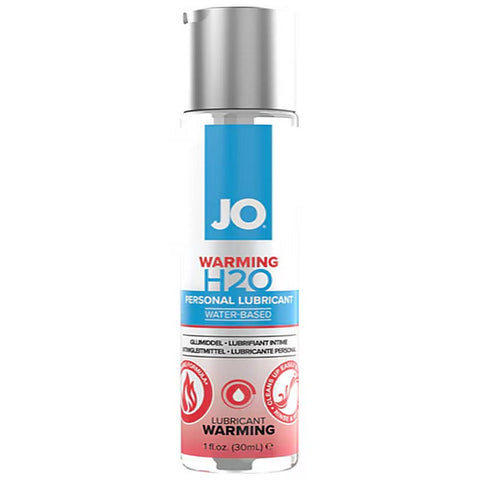 System JO H20 Water Based Warming Lubricant 30ml - Water Based Lubes