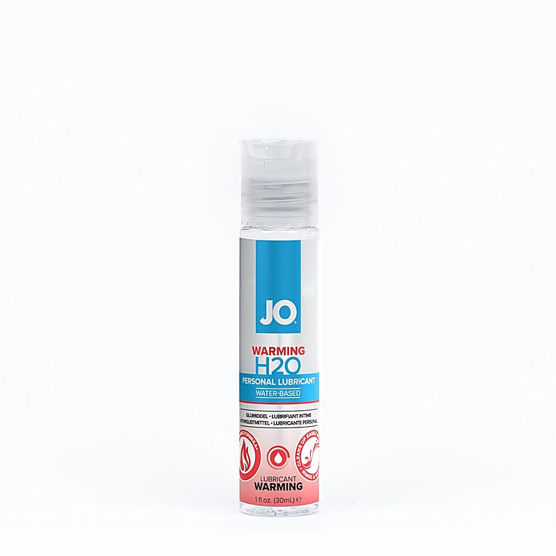 System JO H20 Water Based Warming Lubricant 30ml - Water Based Lubes