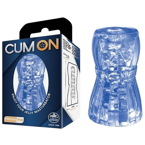 Cum On 3.3 Inches Pocket Jelly Masturbator - Masturbators and Strokers
