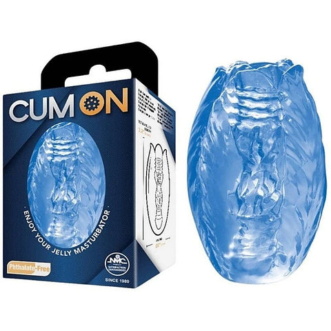 Cum On 3.2 Inches Pocket Jelly Realistic Masturbator - Masturbators and Strokers