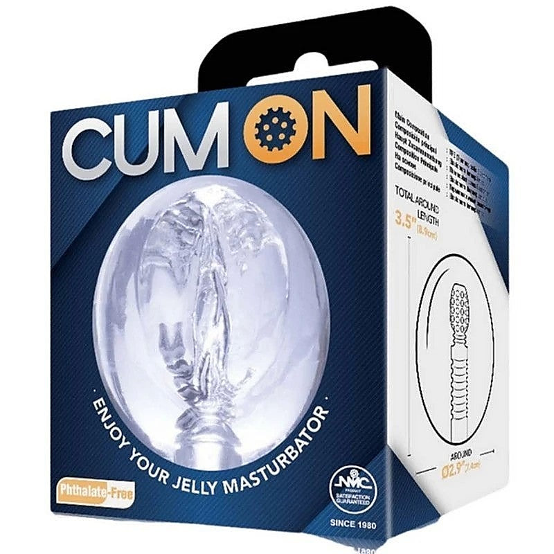 Cum On Pocket Jelly Flexible Male Masturbator by NANMA - Masturbators and Strokers