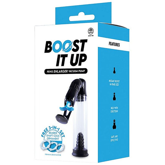 Boost It Up Male Penis Enlarger Vacuum Pump Device - Penis Pumps And Stretchers
