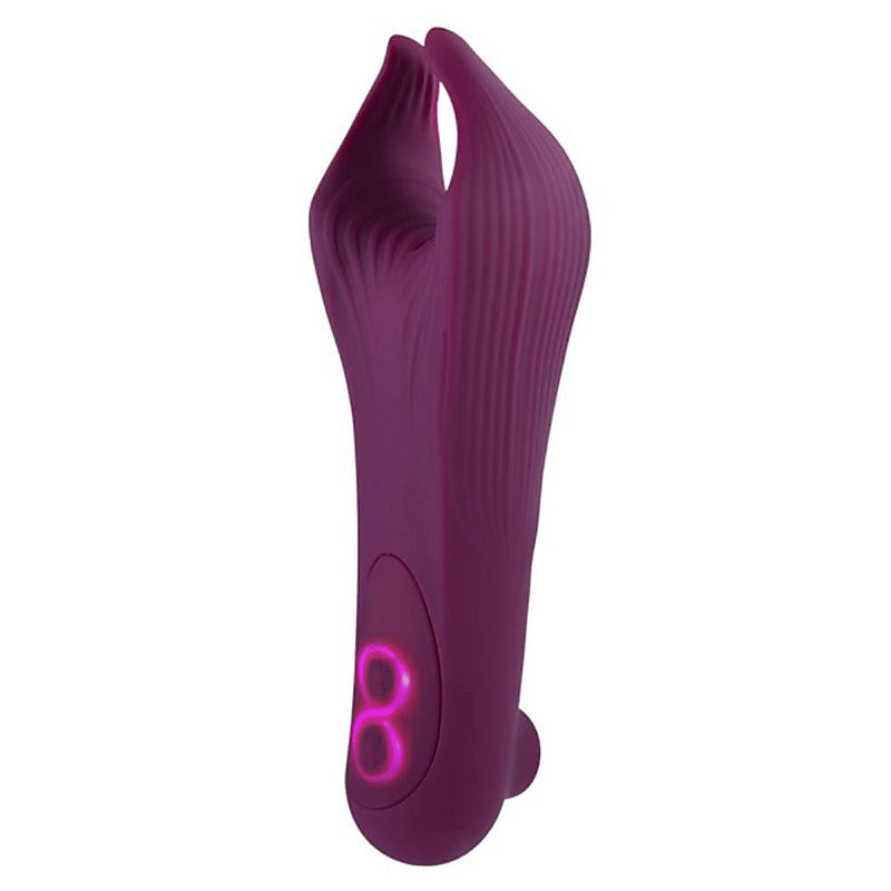 Twin Moist Multi Functional Rechargeable Stimulator - Clit Ticklers and Pulsators