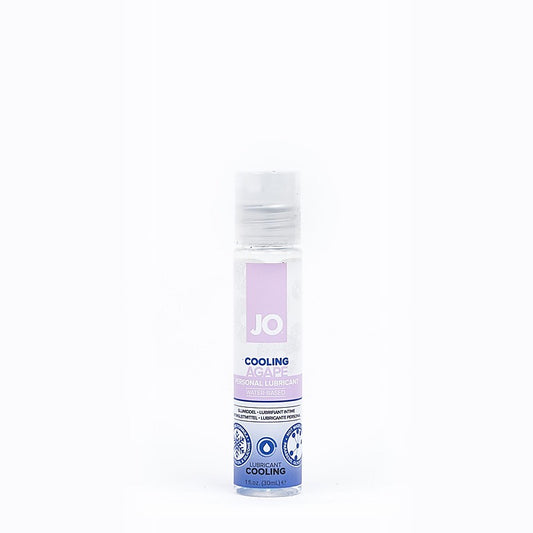 System JO Agape Water Based Cooling Lubricant 30ml - Water Based Lubes