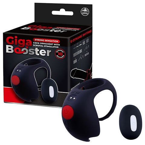 Giga Booster Rechargeable Cock Ornament by NANMA Corporation - Vibrating Cock Rings