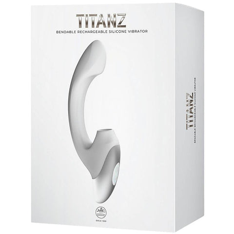Titanz Bendable Thumping Rechargeable G-Spot Vibrator - G-Spot Vibrators