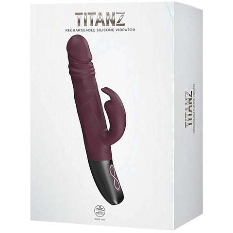 Titanz Rotating Rabbit Rechargeable by NANMA Corporation - Rabbit Vibrators
