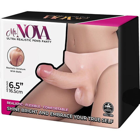 Mr. Nova Ultra Realistic Penis Panty Strap-On - Strap On Sextoys