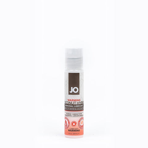 System JO Silicone Free Hybrid Warming Lubricant With Coconut 30ml - Massage Oils and Lubricants