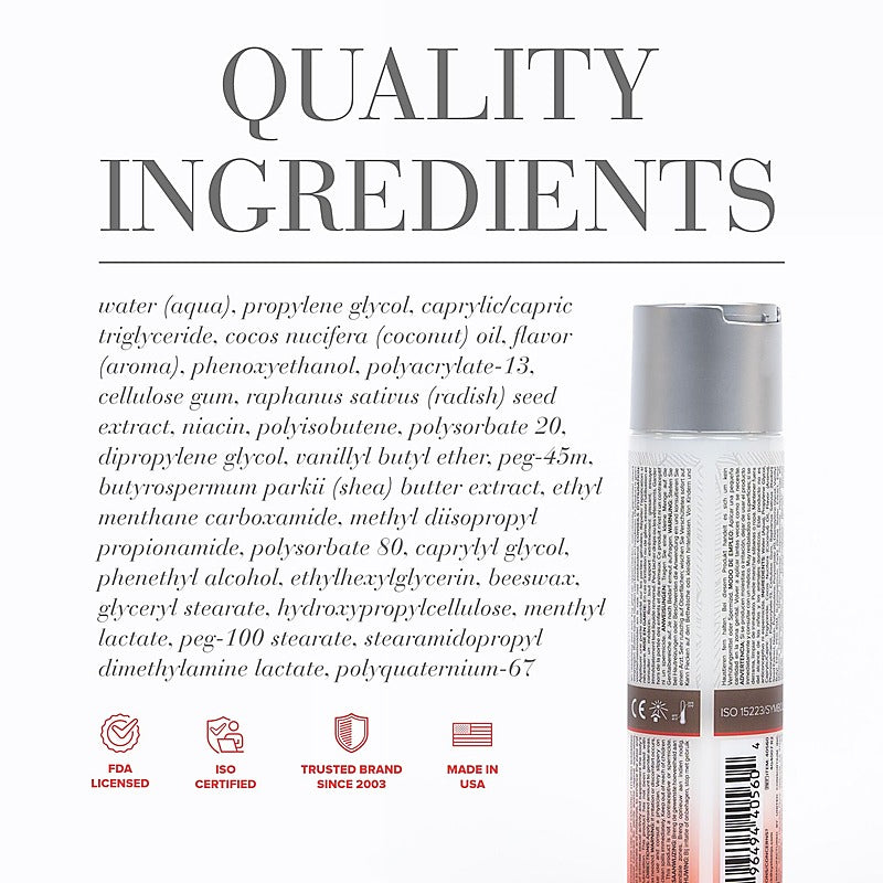 System JO Silicone Free Hybrid Warming Lubricant With Coconut 30ml - Massage Oils and Lubricants