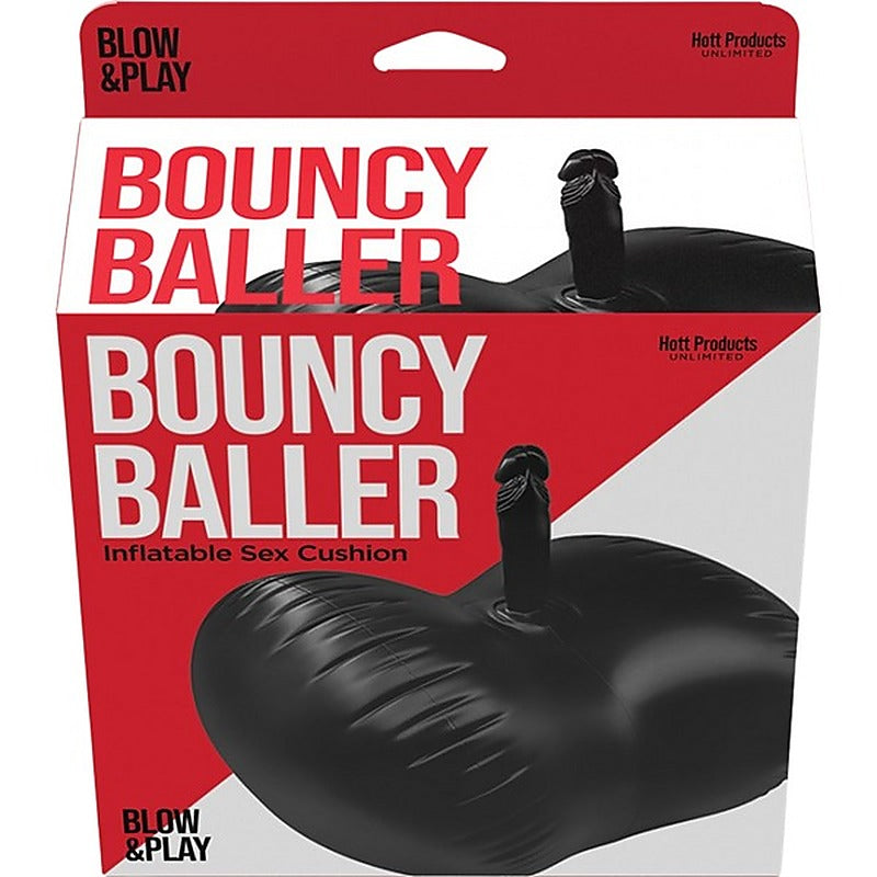 Bouncy Baller Inflatable Dildo by Hott Products - Inflatable Dildos and Vibrators