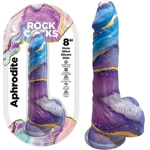 Rock Cocks Aphrodite Realistic Textured Dildo - Realistic Dildos