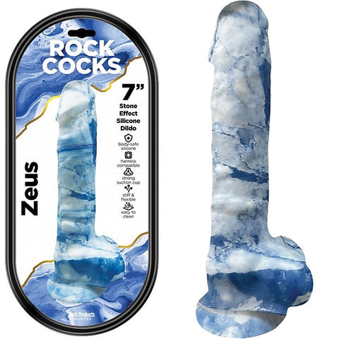 Rock Cocks Zeus Bendable Realistic Textured Dildo - Realistic Dildos